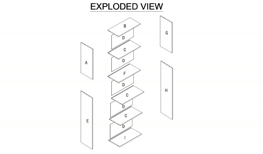 The original manual's exploded drawing